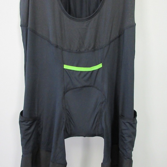 ZOIC Cycling Bib Shorts Men XL Black Padded Bike Biking Pockets Activewear 306 - Picture 7 of 16